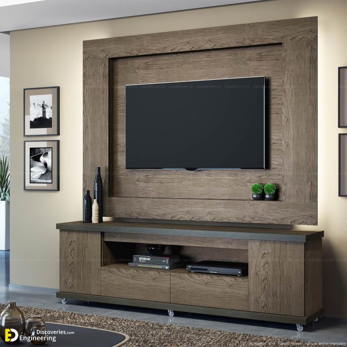 Modern tv stand decor ideas