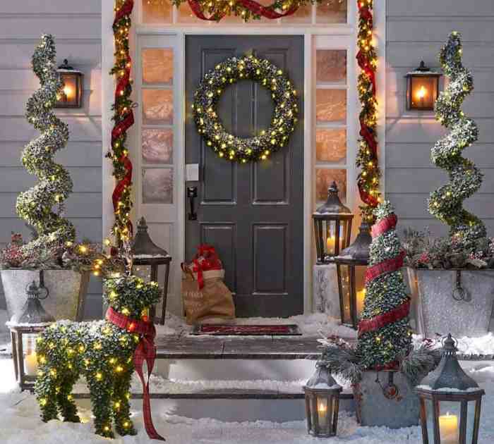 Xmas outdoor decor ideas