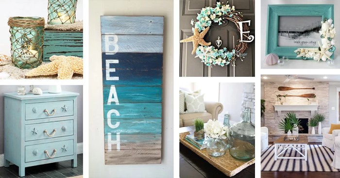 Outdoor beach decor ideas